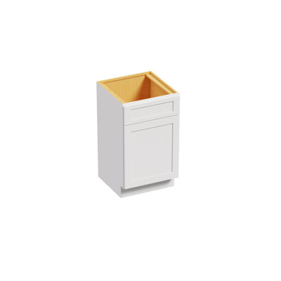 Lotus 21'' Single Bathroom Vanity Base Only with UV Coated and Soft Close Door