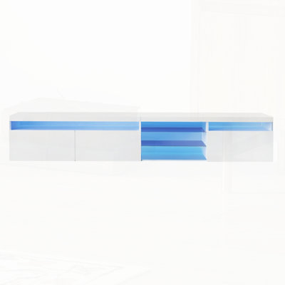 Versatile TV Cabinet With LED Lights