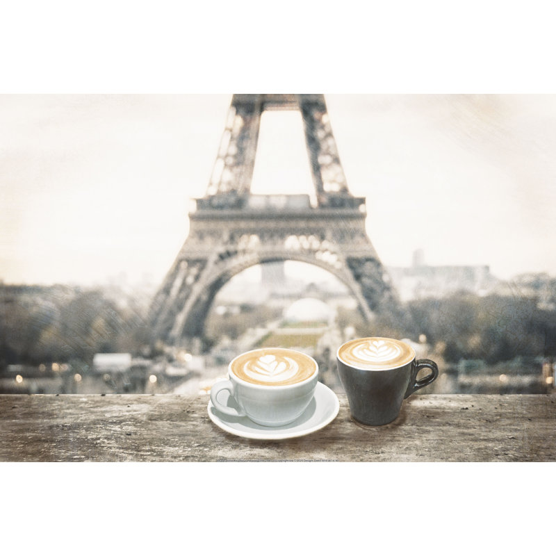 Paris Lattes - reproduction sur toile tendue, H 24 po x l 36 po
