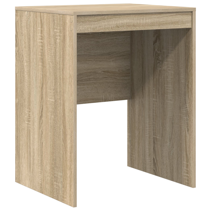 Writing Desk Particle Board 76 Cm, Sonoma Oak, 76cm H x 60cm W x 50cm D