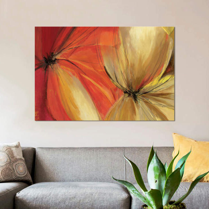« sharing the spotlight », impression sur toile, H 18 po x l 26 po x P 1,5 po, Pas de tapis, Toile tendue