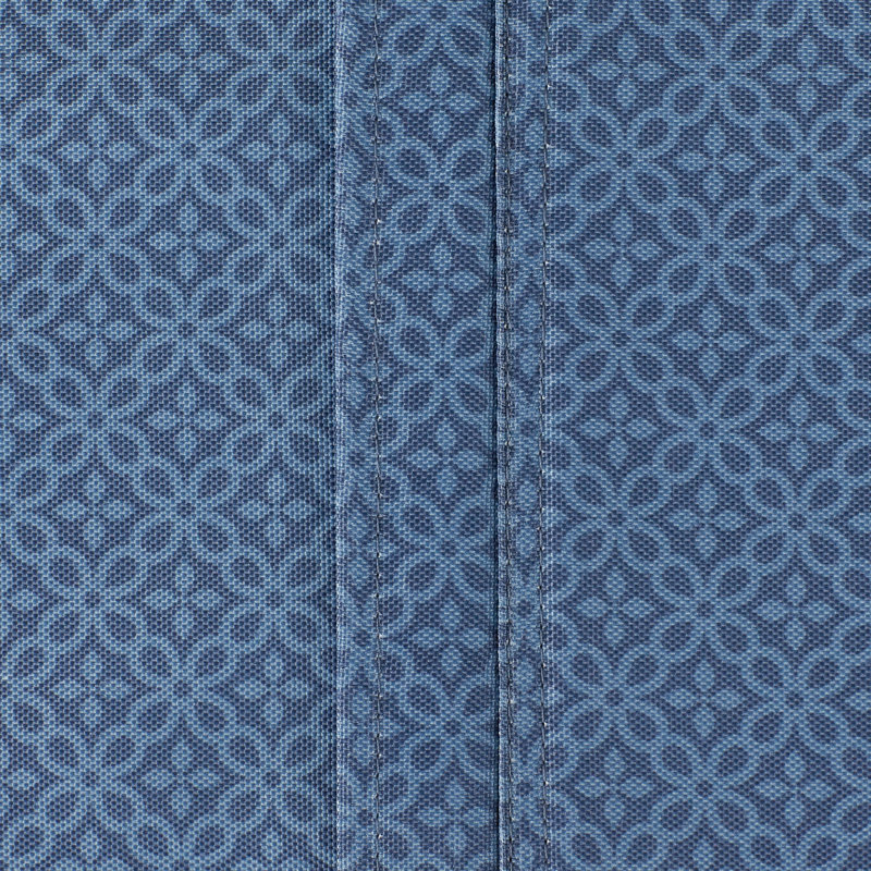 Jakeway Geometric Round Tablecloth, French Blue