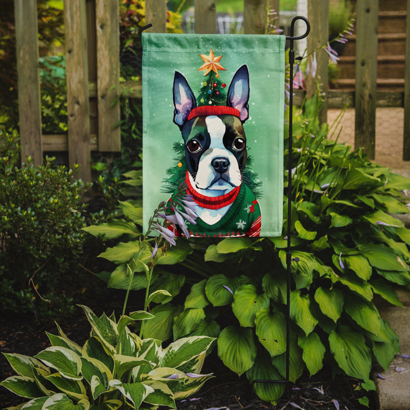 Double Sided Polyester Christmas, 15.5'' H x 11.25'' W