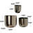 Magdalena 3-Piece Round Iron Wall Planters-2059334783