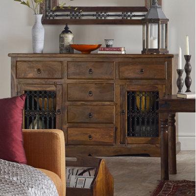 Jali Indian 148cm Sideboard