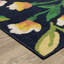 Tapis d'intérieur / extérieur bleu marine Sherley-286420461