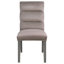 Chaise d'appoint rembourrée en velours Ferah-1526107655