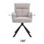 Velvet Swivel Lounge Chair-153534956