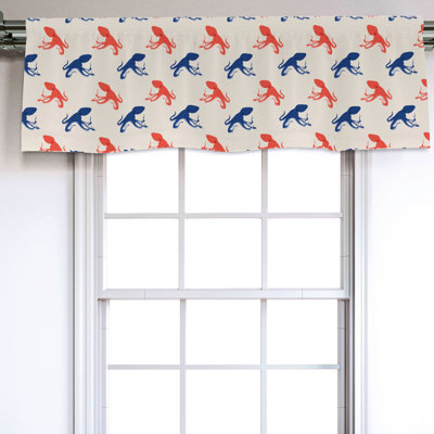 Sateen Ruffled Window Valance