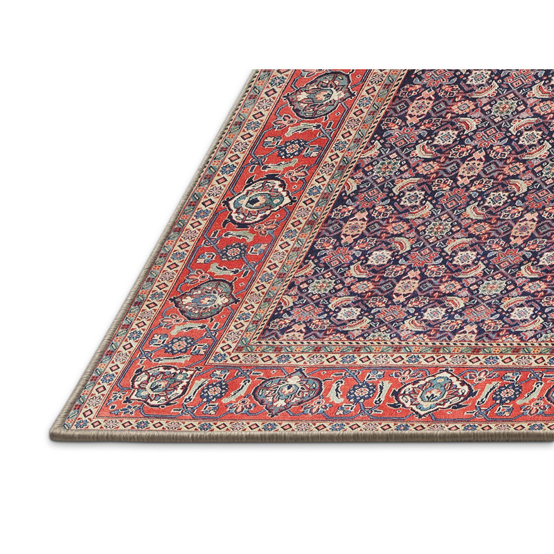 Tapis rouge à motif sud-ouest, Rectangle 4 pi x 6 pi