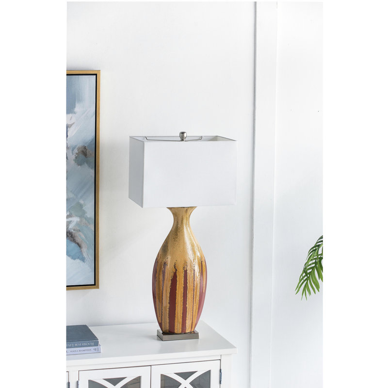 16x10.5x36" Ceramic Table Lamp