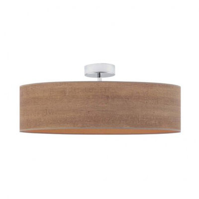 Bislim Fabric Semi Flush Mount