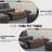 Wolftail 15.5'' H x 56'' W Magnesium Oxide Concrete Propane Outdoor Fire Pit Table with Lid-642432222