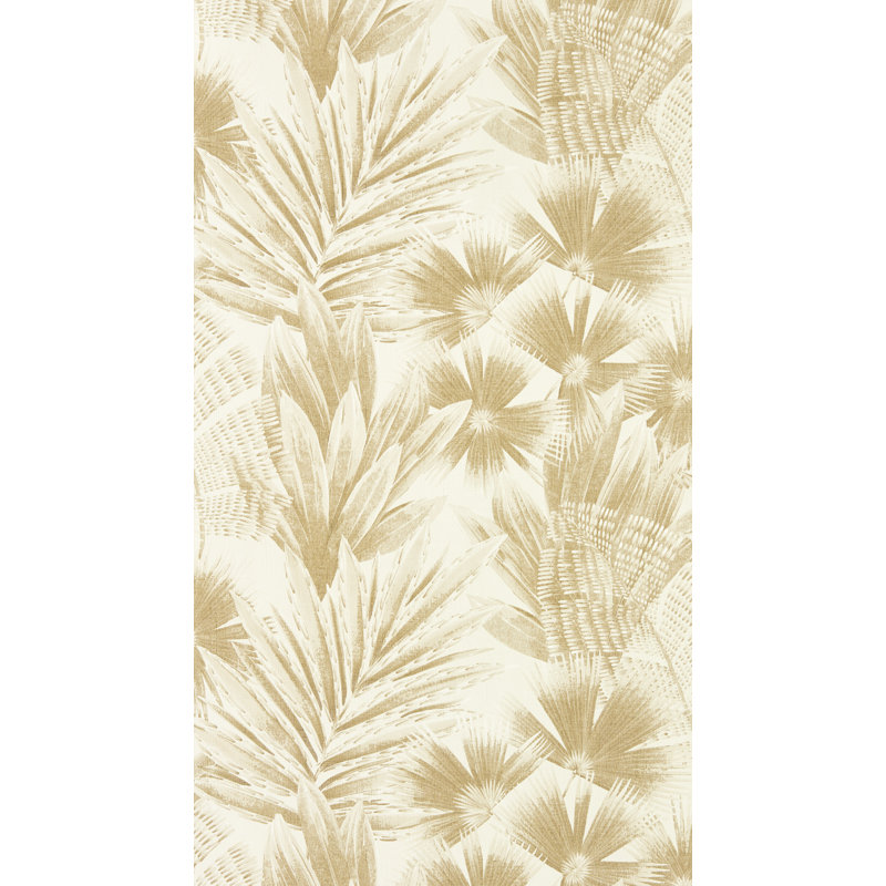 Matupi Wallpaper, Parchment/Gold 