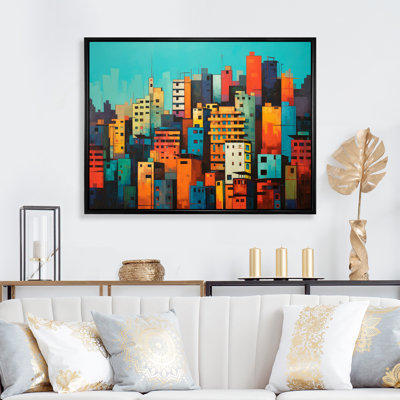 " Pop Mumbai Cityscape I "