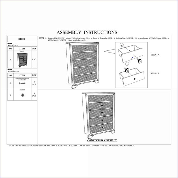 Dimensions du produit