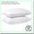 Luxury Stripe Jacquard Pillows - Set of 2 | Premium Size Bed Pillows with Jacquard Stripe Design | Plush and Comfortable for a Restful Sleep Experience