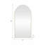 Miroir mural arqué pour salle de bain et coiffeuse Wavy-1084043974