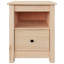 Bedside Cabinet 40X35x49 Cm Solid Wood Pine-813877396