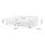 Coussin modulaire blanc en polyester-2129080595