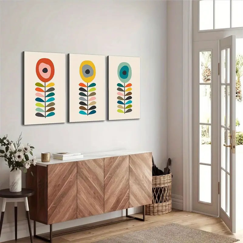 3 Piece Wrapped Canvas Painting