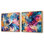 Eilerman - Abstract Collages Square Collage Set Of 2