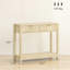 Table console d'entrée étroite de 35 po