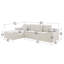 Canapé modulaire modulaire, canapé rembourré et comprimé pour salon, chambre à coucher, appartement