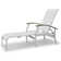 Askar Outdoor Rust-Resistant Metal Chaise Lounge