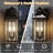 Alvester 18" H 2-Light Bronze Iron Outdoor Wall Lantern-976385882-986724626