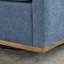 Chaise d'appoint carrée pivotante rembourrée-130065306