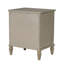Table de chevet gris récupéré-764181872