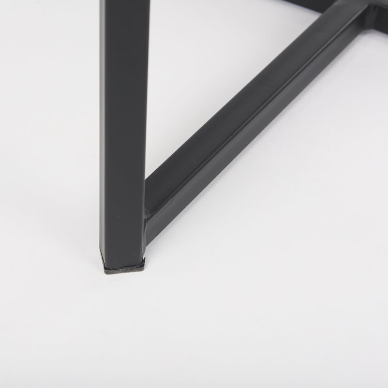 Tabouret de comptoir rembourré Rosetta, Tabouret de bar (siège d'une hauteur de 30,3 po), Gris