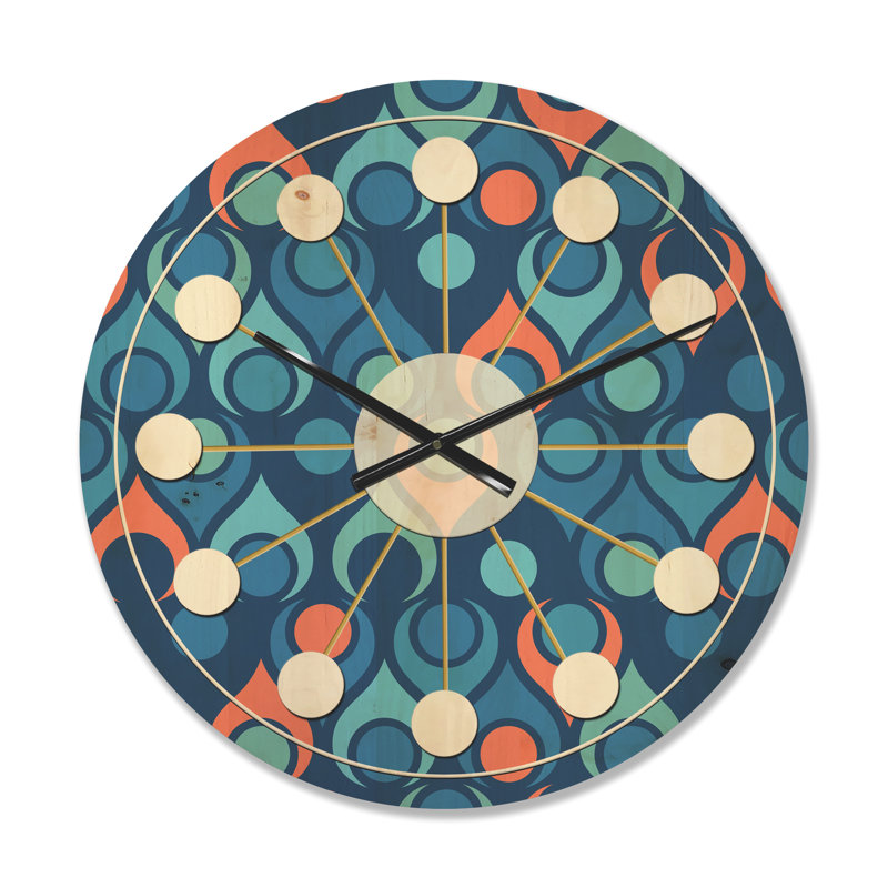 Horloge murale abstraite, Petit