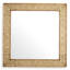 Mellot Square Brass Wall Mirror