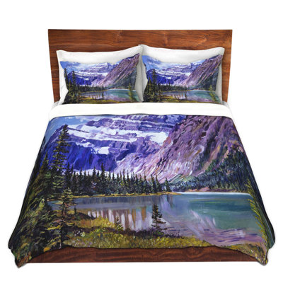 Ensemble de housse de couette DiaNoche en microfibre par David Lloyd Glover - Grandeur des Rocheuses