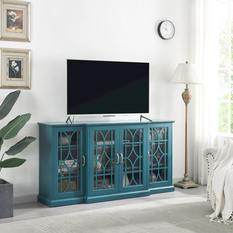 Meuble télé 63 po, buffet, armoire de rangement