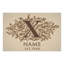 Tapis d'entrée antidérapant à motif floral 18 po x 27 po Penick-29575857