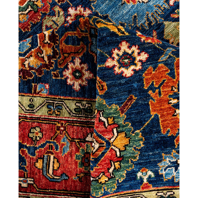 Serapi One-of-a-Kind 8'1" x 10'3" Hand Knotted Area Rug