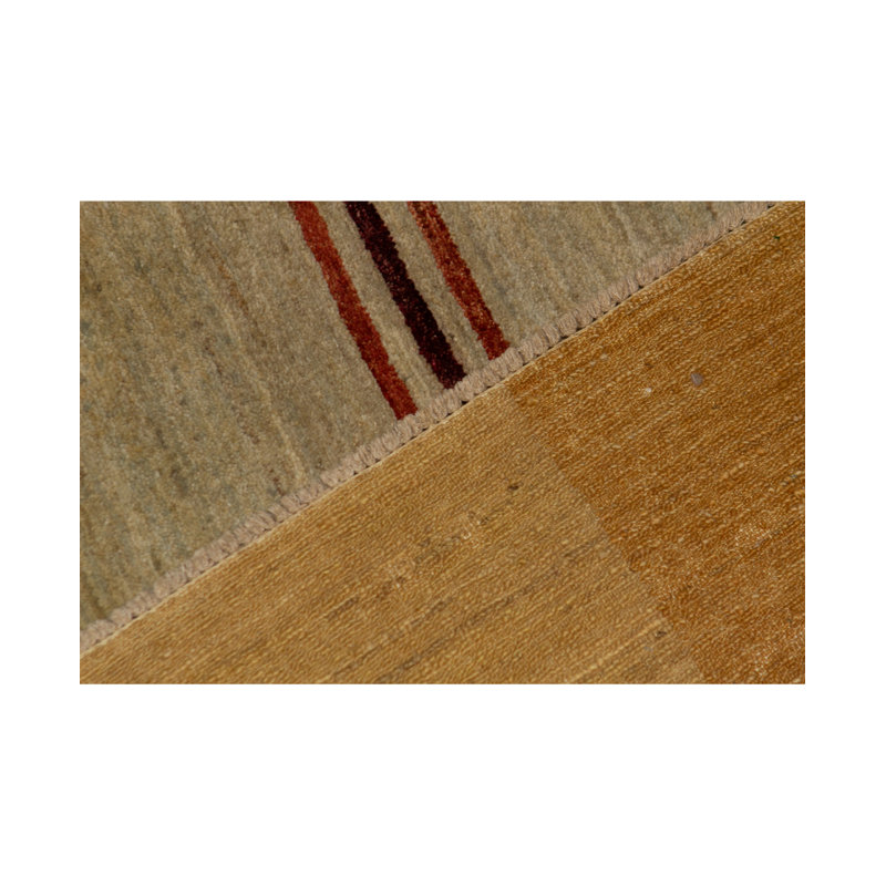 Wool Striped Area Rug