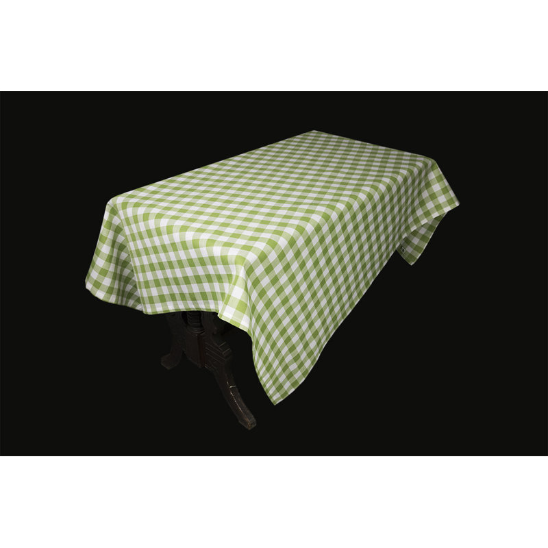Aafreen Tablecloth, Green, 108" L x 65" W