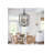 Eathan 4 - Light Dimmable Chandelier