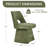  Upholstered Swivel Dining Chair-1947745927
