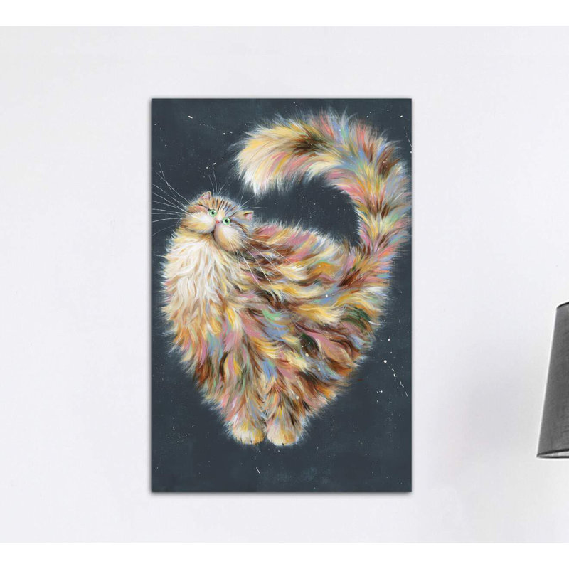 Patapoufette par Kim Haskins-impression d’art graphique, H 26 po x l 18 po x P 1,5 po, Toile tendue