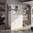 47.2" W EV Charger Storage Cabinet With Hanging Hook, 3 Drawers & Large Double-Door Cabinet, Garage Organizer For Charging Station, Tools And Supplies