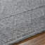 Rectangle Disini Chevron Polyester/Wool Area Rug in Lead-1675412302
