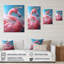 «Pink Flamino», photographie sur toile encadrée-88535381-88535382