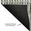 Tapis ivoire Cerrito AMF589 lavable à la machine de qualité supérieure-105052168