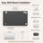 Leyat Modern Rectangle Metal Frame Wall Mirror for Bathroom-1133631053-1133631093