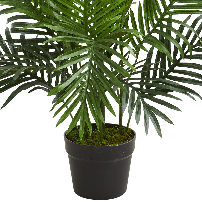 Arbre de palmier artificiel 30,5" dans un pot de fleurs
